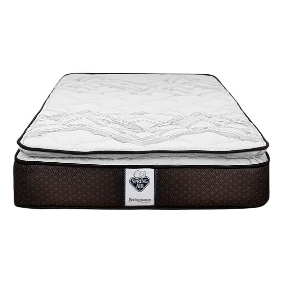Colchón King Size Alta Tecnología De Resortes Spring Air Con Pillow Top Super Value.