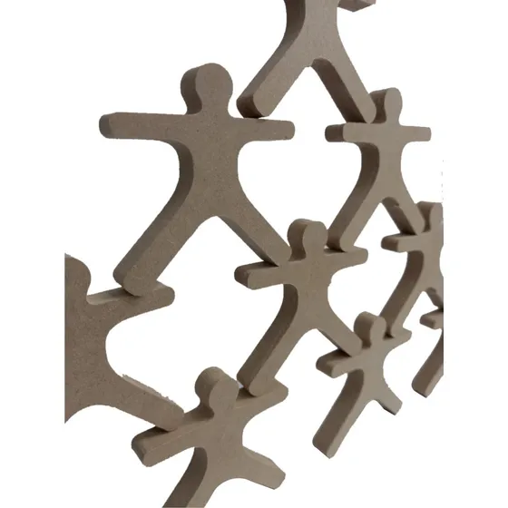 30 Equilibristas Juego Didactico Infantil Madera Apilables