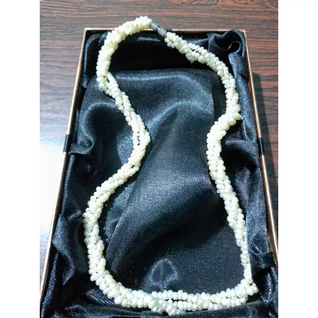Collar De Perlas Cultivadas 3 Hileras