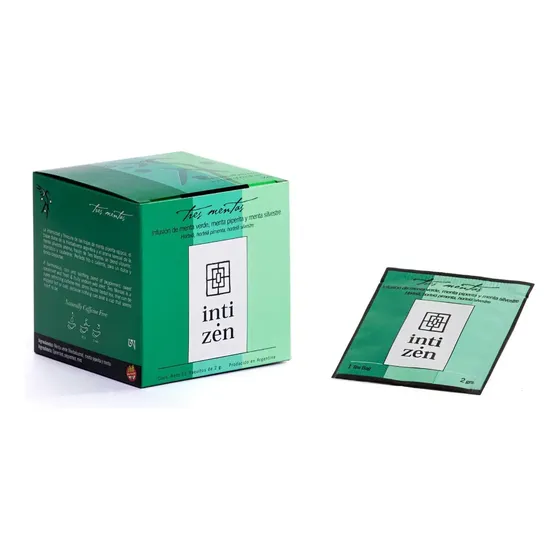 Inti Zen Té en Saquitos Menta Verde Piperita Silvestre 30g Sin Gluten | Cuotas sin interés