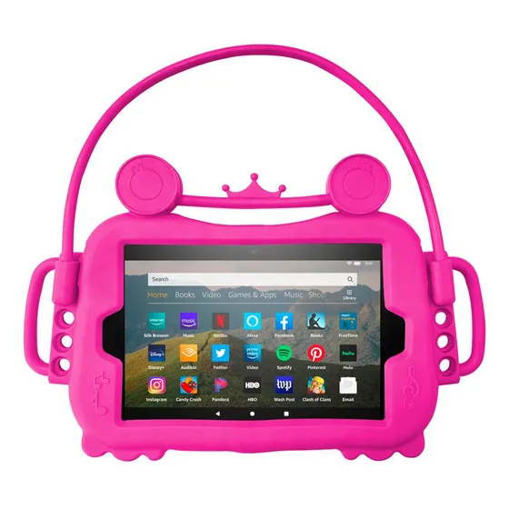 Capa Capinha Infantil Tablet Amazon Fire Hd8 Design Colorido