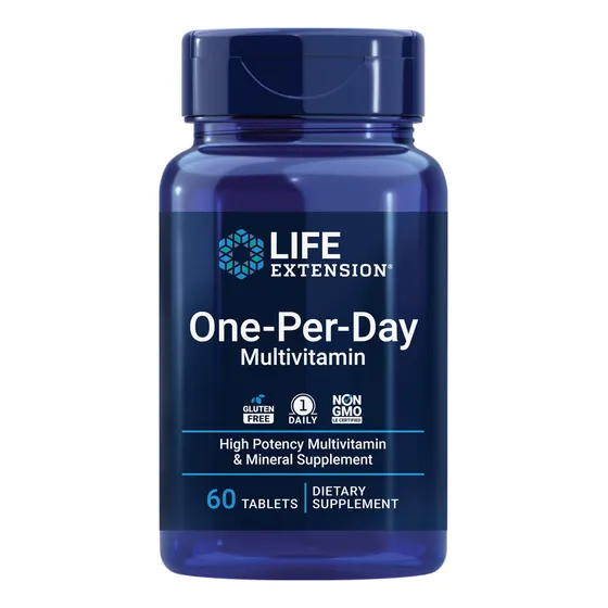 Multivitamin Life Extension, 60 Comprimidos Por Día