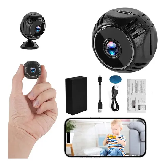 Mini Cámara Espía Full Hd 1080p Wifi Cámara De Seguridad Batería Recargable Xdl Mini Cámara De Visión Nocturna