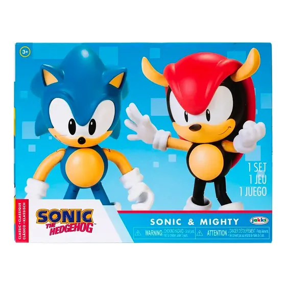 Pack De 2 Figuras Sonic & Mighty