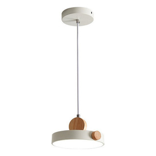 Lámpara Led Nórdica De Colgante Moderno 3 Colores Madera Lámpara Led Nórdica De Colgante Moderno 3 Colores Madera