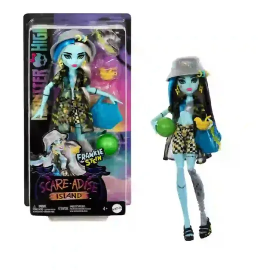 Muñeca Monster High Isla Del Terror Frankie Stein Mattel