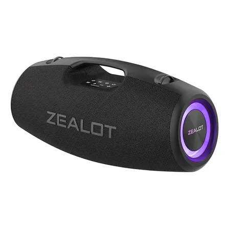 Caixa Zealot S78 Bluetooth 300w Potência E Grave Poderoso