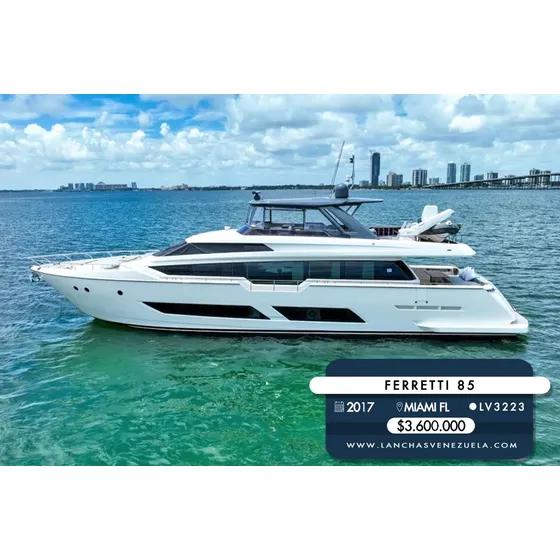 Yate Ferretti 85 Lv3223