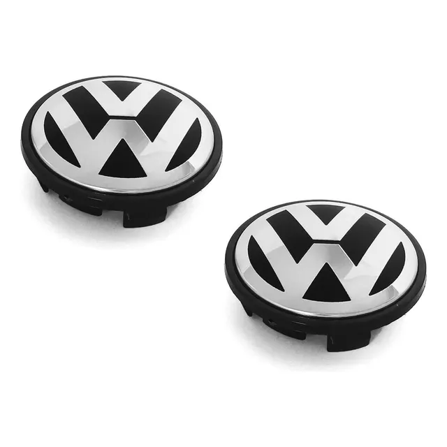 Par De Centro De Rin Para Volkswagen Crossfox 2010-2014 56mm