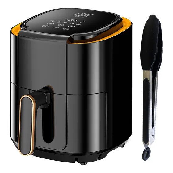 Freidora Eléctrica De Aire Sin Aceite Gadnic 3.5 L Negro