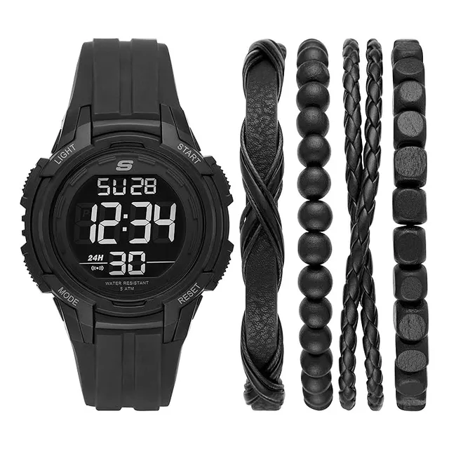 Skechers Juego De Reloj Con Correas Para Hombre