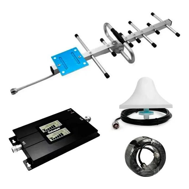 Amplificador Señal Celular 4g 3g 850 2100mhz 65db Movi Claro