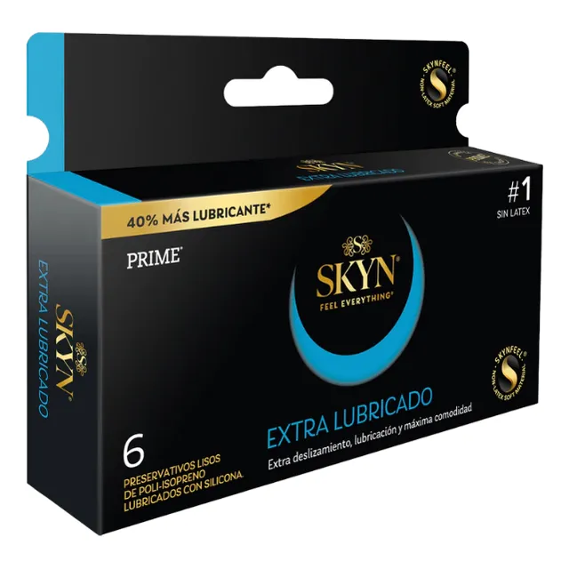 Preservativo Prime Skyn X6 Extra Lubricado | Envío Discreto