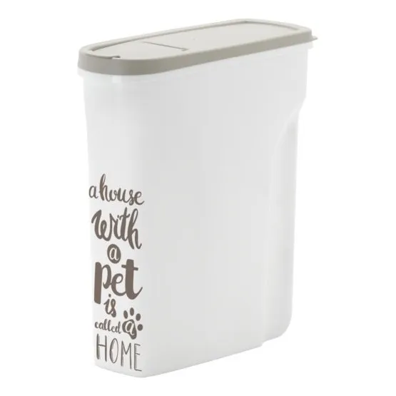 Contenedor Plastico Para El Alimento Perro Gato 5 Lts 2 Kg