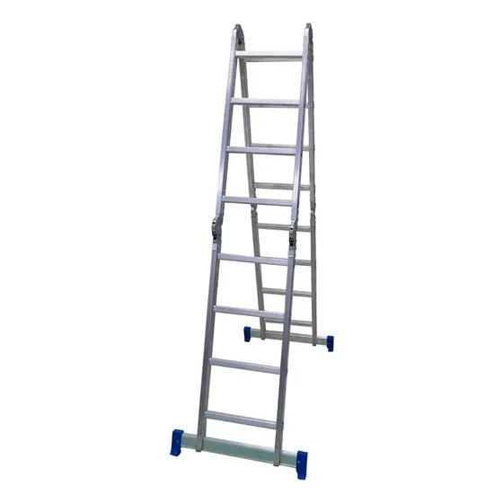 Escada Articulada Pratik Alumínio, 2x4, 8 Degraus
