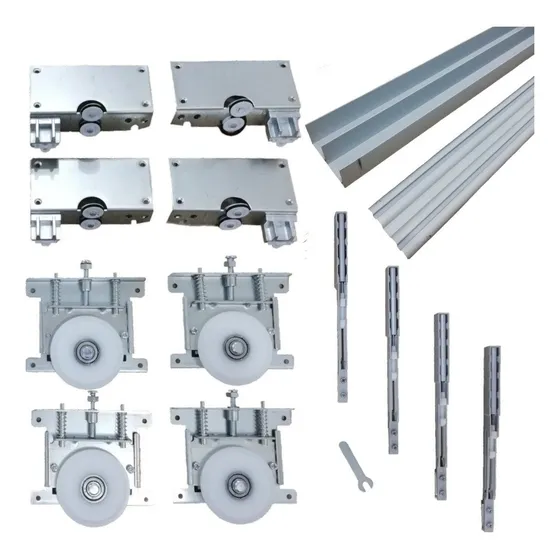 Kit De Closet Bari Puertas Corredizas Con Freno De 3 Metros