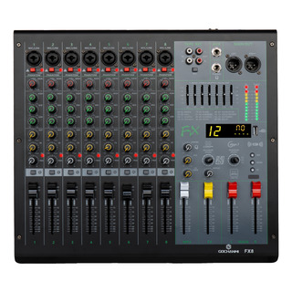 Mezcladora De Audio Gc Fx8 Consolas Mixer Dj 8 Canales 99dsp Mezcladora De Audio Gc Fx8 Consolas Mixer Dj 8 Canales 99dsp