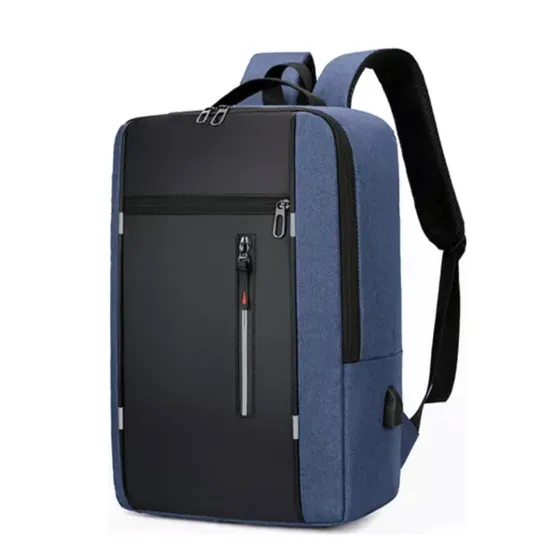 Bolso Morral Para Laptop Con Usb Impermeable 44cmx31cm