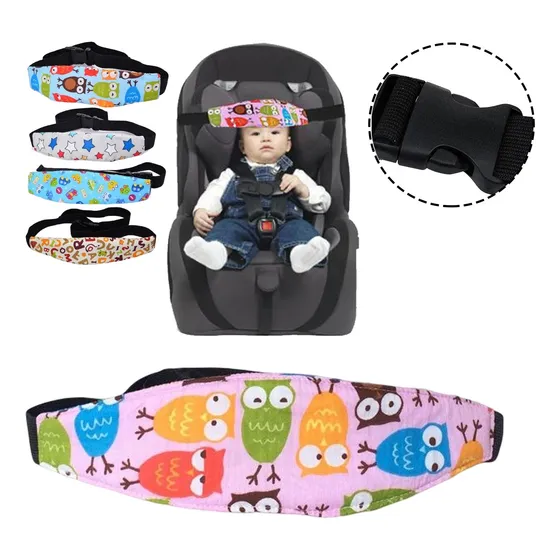 Protector Seguridad Cabeza Bebe Soporte Silla Carriola Auto