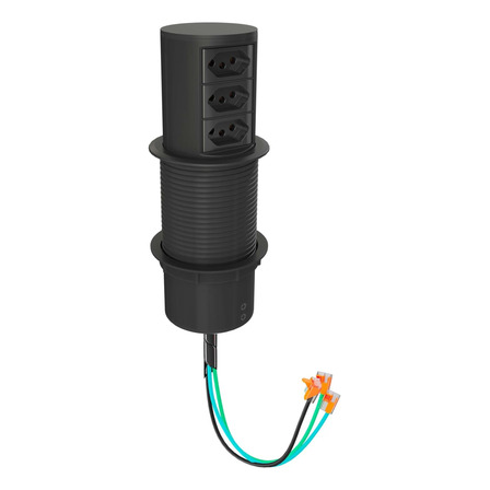 Torre De Tomada Automática C/ 3 Tomadas Alta Potência Tr03a Torre De Tomada Automática C/ 3 Tomadas Alta Potência Tr03a