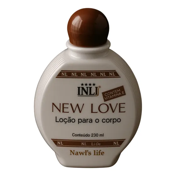 Loção New Love Nawts Life Hidratante Corporal Com Vitamina E