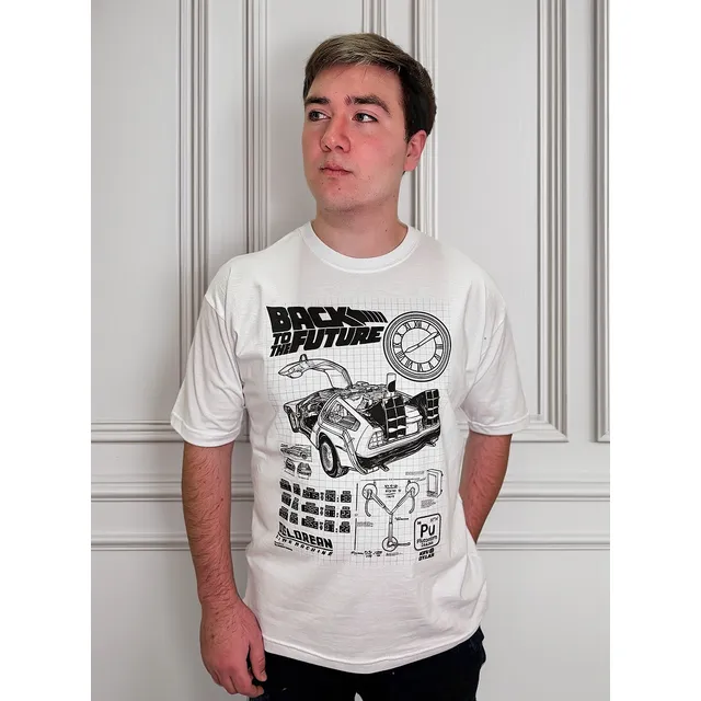 Remera Volver Al Futuro V2 Back To The Future Digital