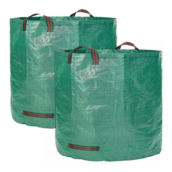 Bolsa De Lona Reforzada Hojas Pasto 272 Lts - Electroimporta