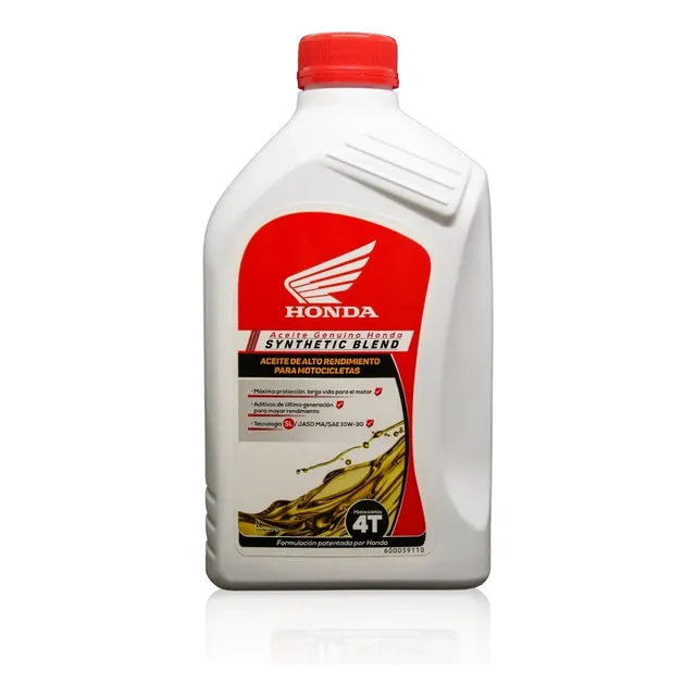 1 Aceite Honda 10w30 4t Semisintetico Para Moto Original