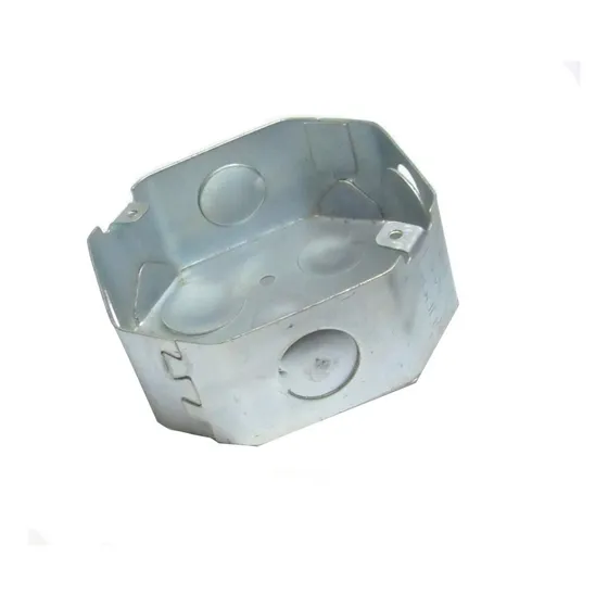 Cajetin Metalico Octogonal 2x4 X 1/2 - 3/4 