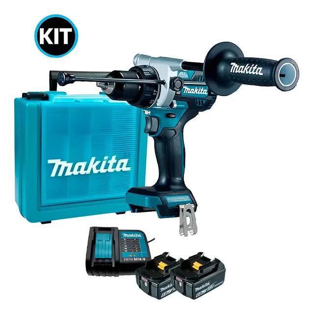 Parafusadeira Furadeira 18v Dhp486 Makita 2 Bat 6a Maleta