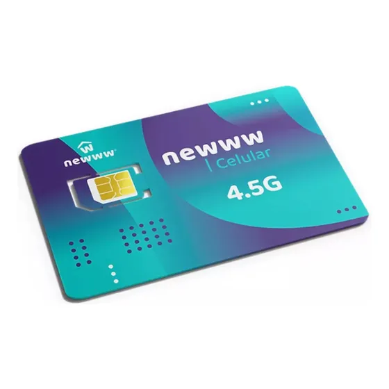 Chip NEWWW tarjeta SIM para telefonía celular Internet hotspot