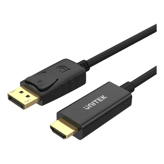 Cable Video Unitek De Displayport A Hdmi 1.8 M 1080p Full Hd