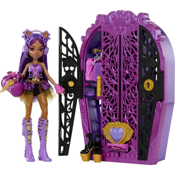 Boneca Monster High Clawdeen Skulltimate Secrets Mattel