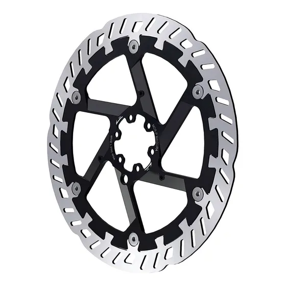 Rotor Disco De Freio Magura Mdr-p 220mm 6 Parafusos Br Cor Prateado