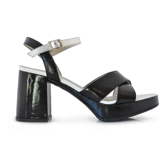 Sandalia Charol Mujer Briganti Vestir Zapato Mcsd04816 Vh