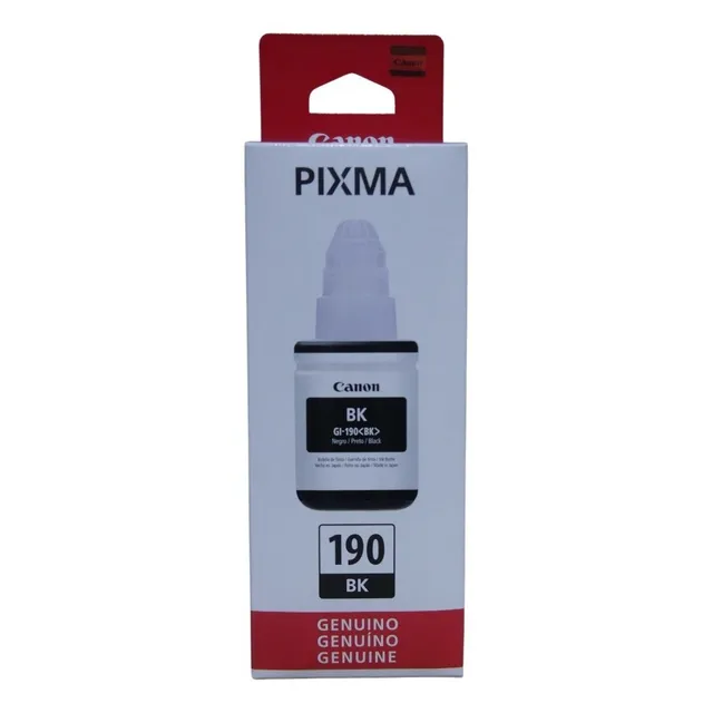 Tinta Negra Original Canon Gi-190 | G3110 G3111 G4100 G4102