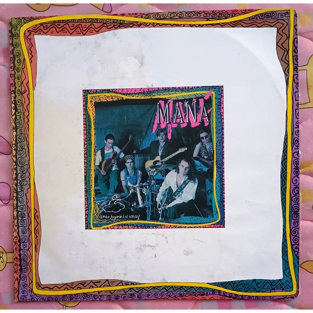 Lp Vinilo Maná Donde Jugarán Los Niños - Macondo_records