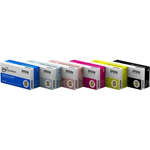 Epson Discproducer Pp-100 Cartucho De Tinta De 6 Colores Con