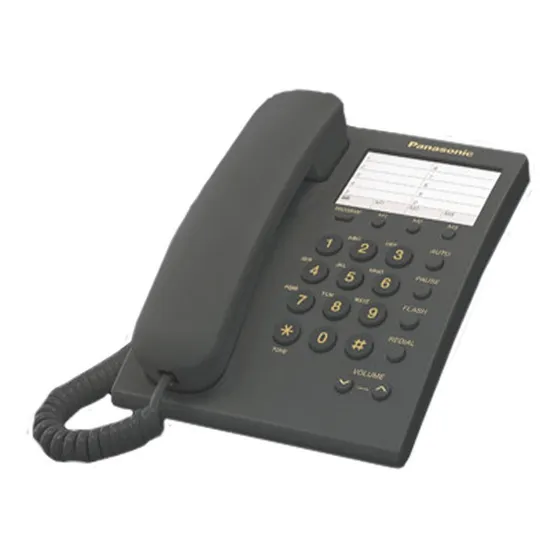 Telefono Alam.10 Memorias Selec.tono Kxts550mb Panasonic