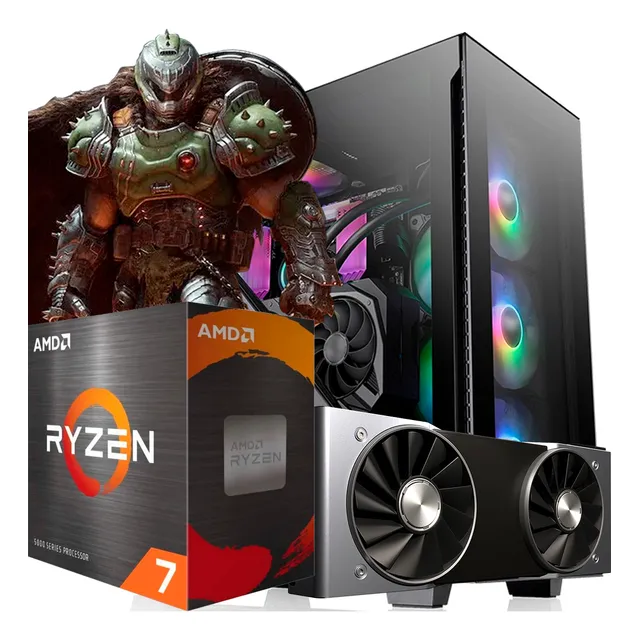 PC ARMADA GAMER RYZEN 7 5700 32GB SSD 1TB RTX 5060 GP9750 1