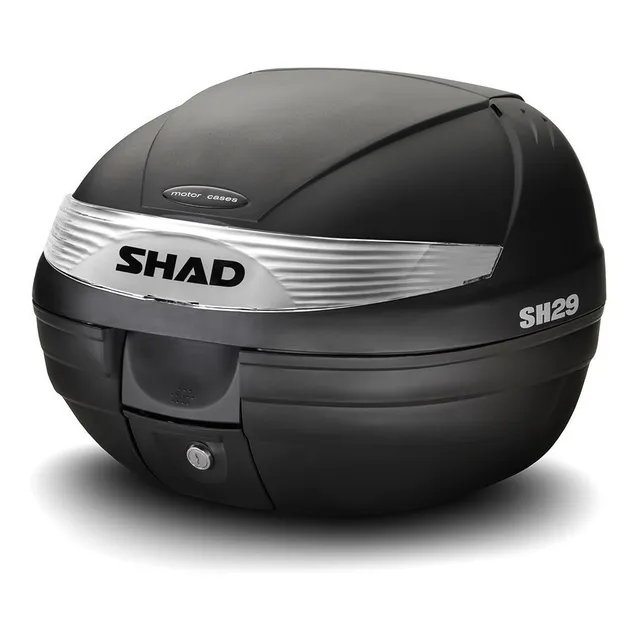 Baul Moto Shad 29 Litros Alta Calidad 1 Casco *** Fas