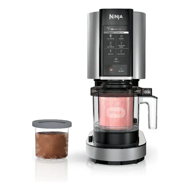 Máquina Para Hacer Helados Batidos Y Sorbetes Ninja Nc301 Color Gris Negro Frecuencia 120 V 60Hz 110V