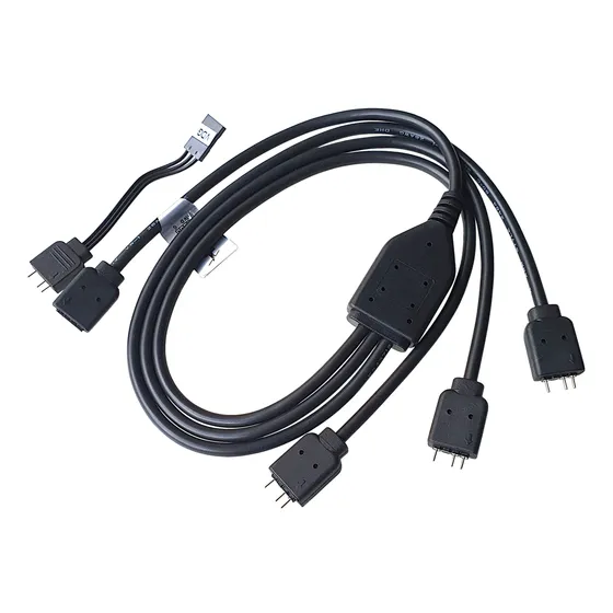 Cabo Para Luminação De Pc Rgb Led 5v/3 Pinos 1 X 3 56cm