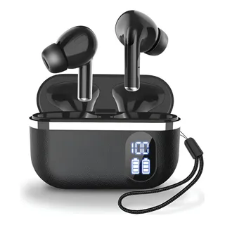 Fone De Ouvido Bluetooth Sem Fio Tws Compativel - 1 Par Preto