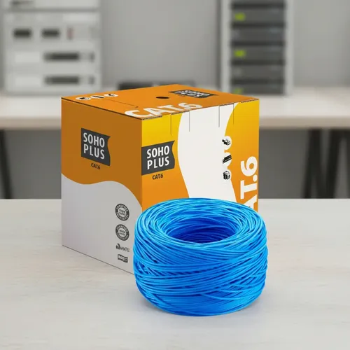 Landutti Cat6 (gigabit) 4p Lszh-3 250mhz Cinza Cx305m | Frete grátis