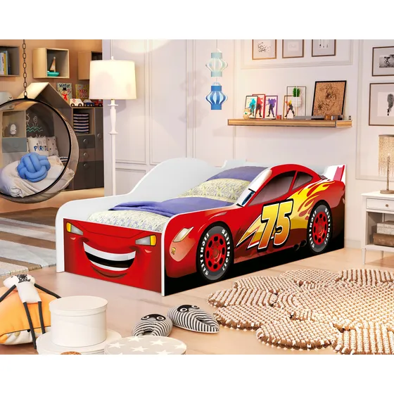 Cama Infantil  Coche De Carreras