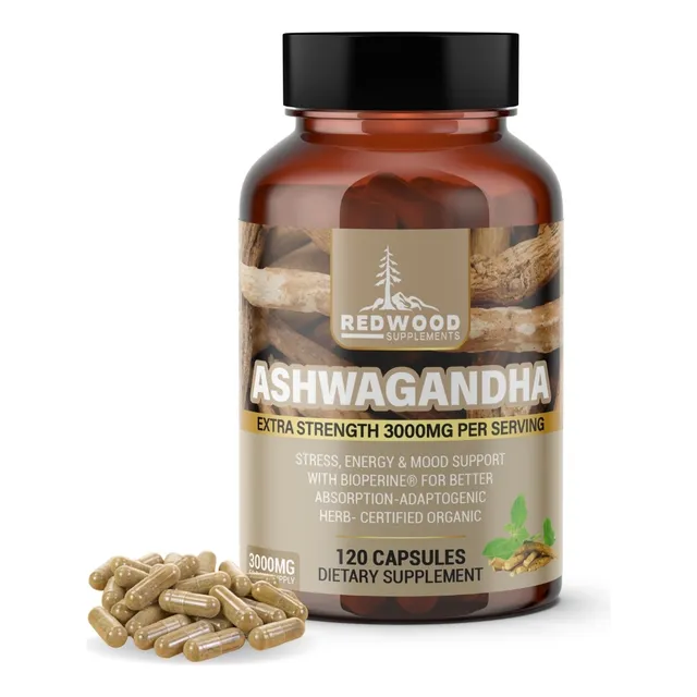 Ashwagandha 3000mg 120 Capsulas