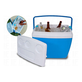 Caixa Térmica Cooler 50 Latas 34l Alça Praia Caixa Térmica Cooler 50 Latas 34l Alça Praia