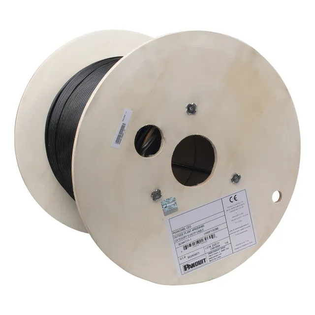 Bobina Panduit Exterior, Blindado, 305 Metros Cat6 U/utp Gel
