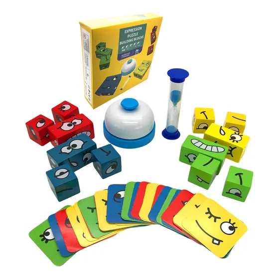 Rompecabezas Caritas Emoticon Compiten 4 Armar Segun Fichas